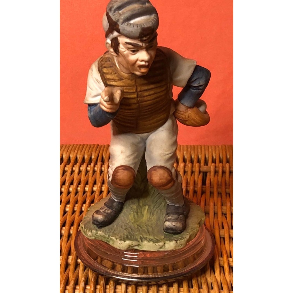 Lefton 6.75" Baseball Player Catcher Fig